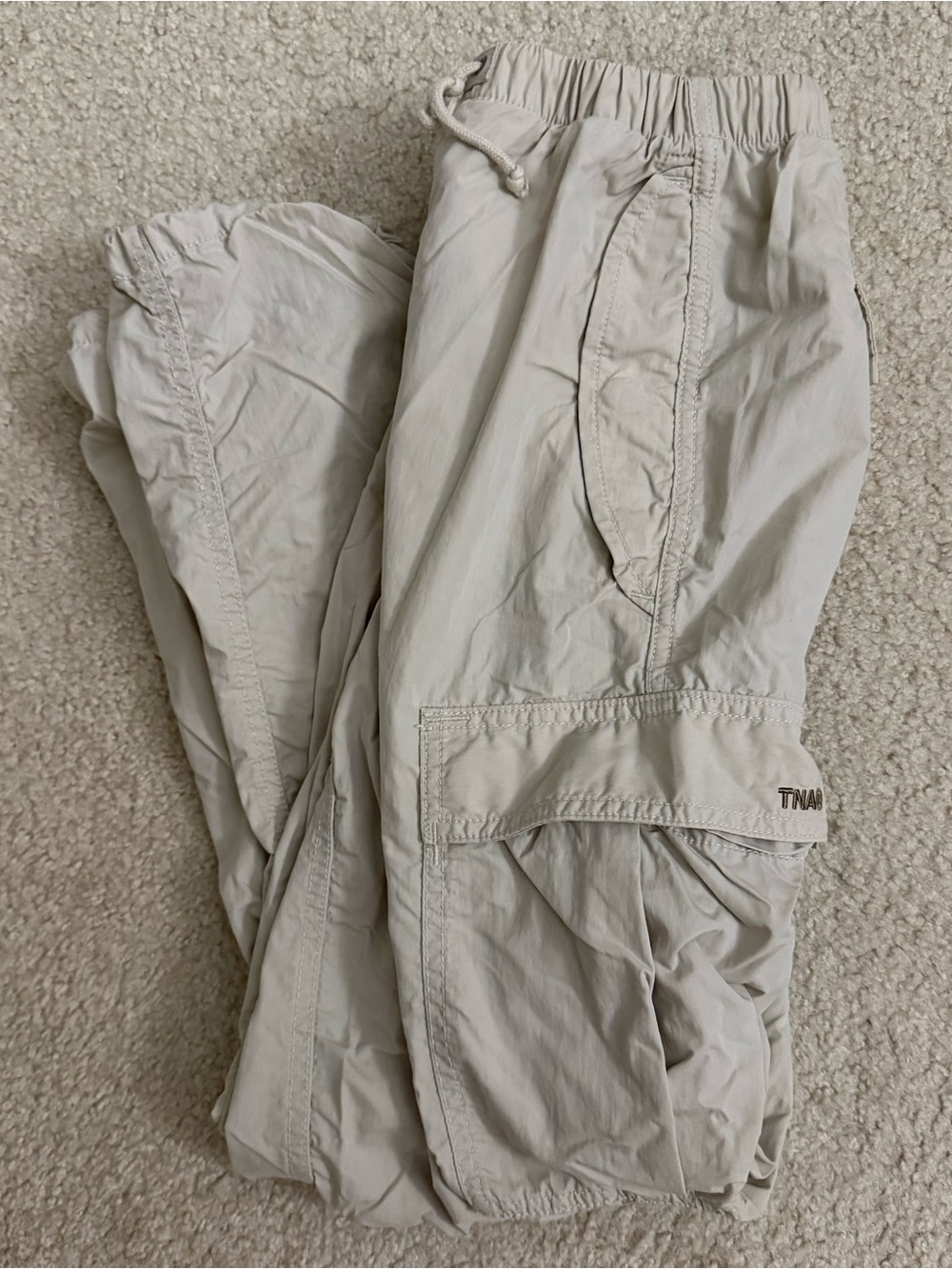 TNA Beige Squad Pocket Cargo Pants XS